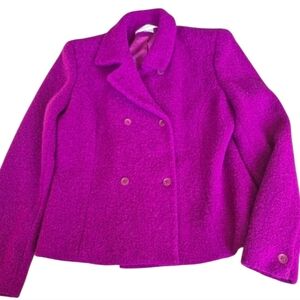 Jones New York Womens Double Breasted Jacket Size 8